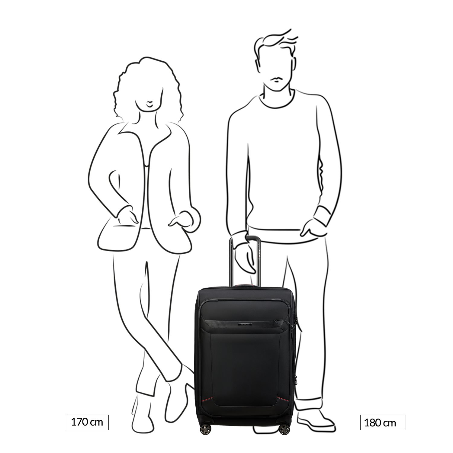 Samsonite Pro-DLX 6 TRVL Spinner 67 Exp black