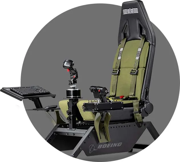 Next Level Racing Flight Simulator Boeing Military Edition Sièges simulation gaming