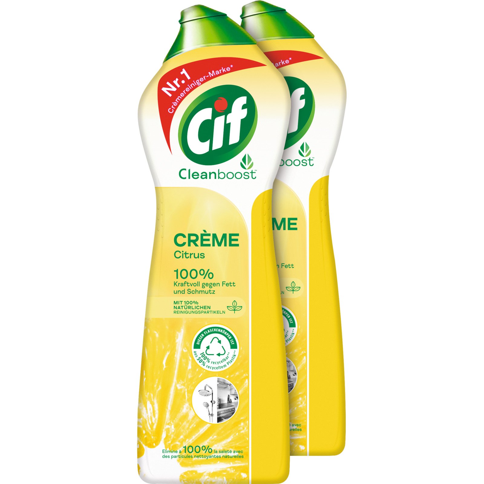 Cif Creme Citrus 2x750ml