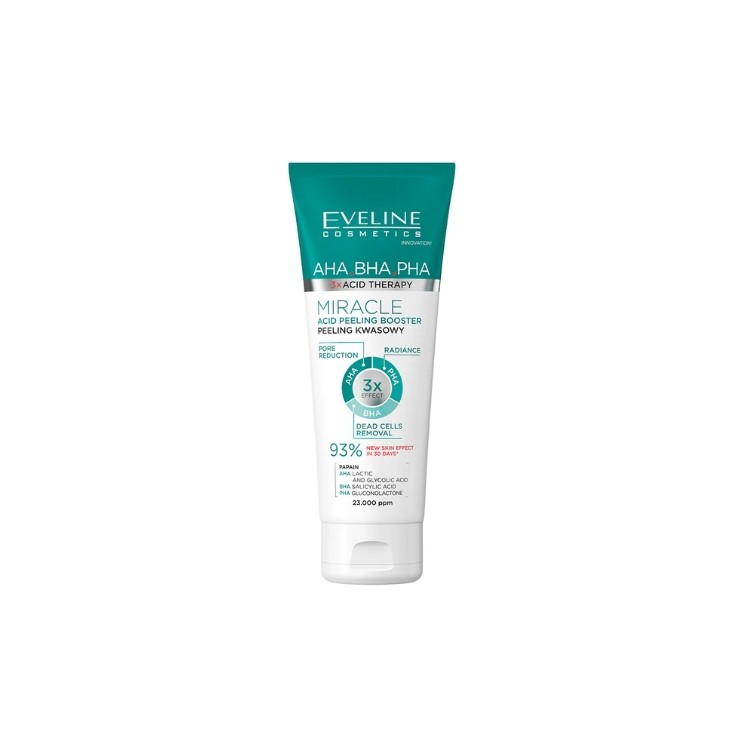 Eveline 3xAcid AHA BHA PHA Wundersäure- Peeling 75 ml