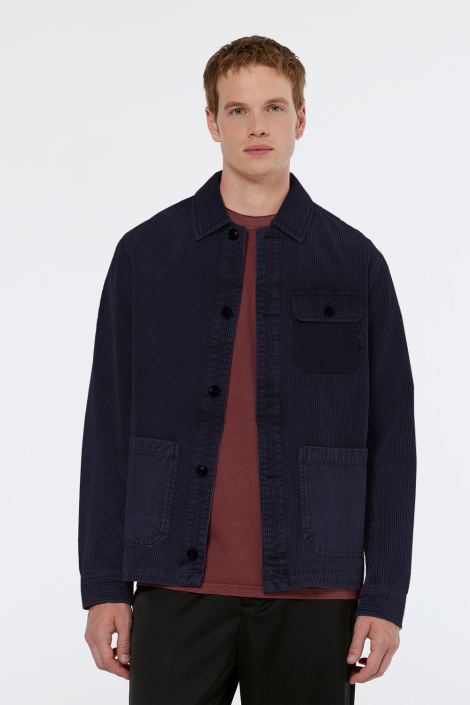 Scotch & Soda blauwe heren jas