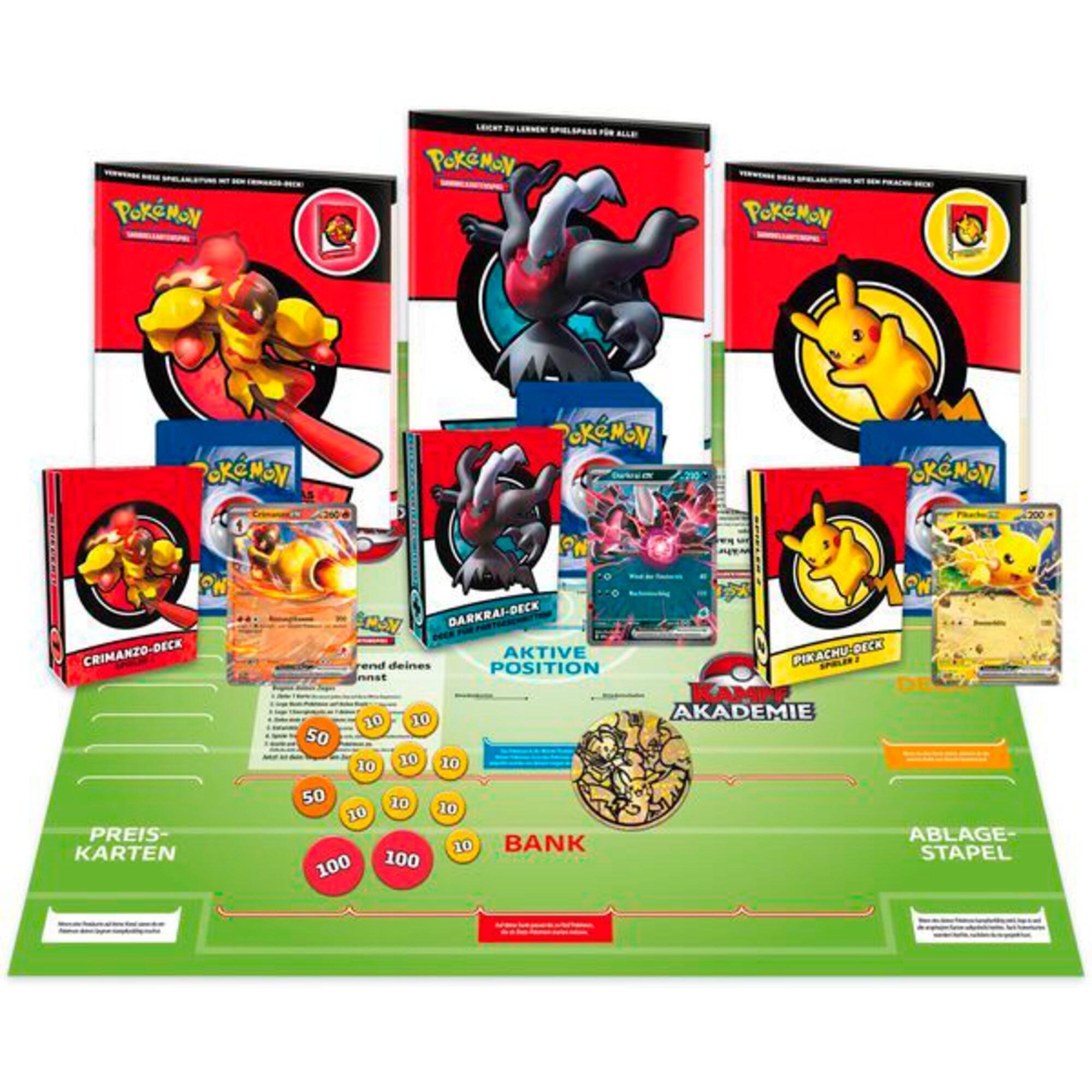 Amigo Sammelkarten Pokémon-TCG: Kampfakademie