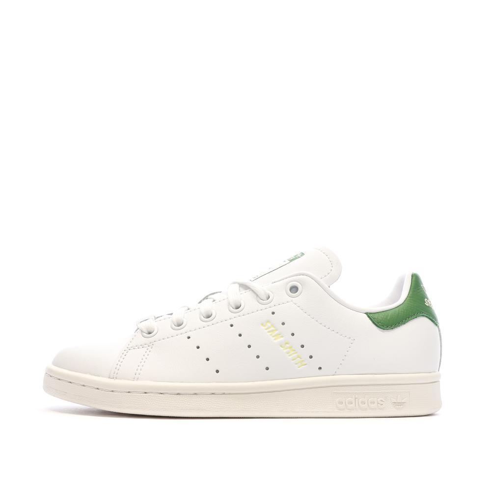Adidas Baskets Blanches/Vertes Femme Adidas Stan Smith IE0469