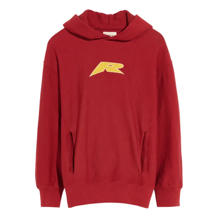 Bellerose Hoodie Cross Fahy | Rouge