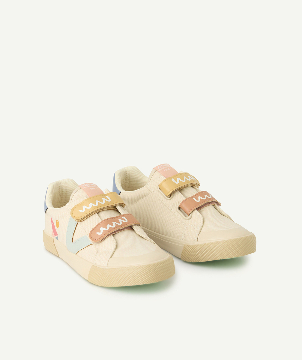 VICTORIABASKETS TRIBU À SCRATCHS MULTICOLORES AVEC MOTIFS GÉOMÉTRIQUES