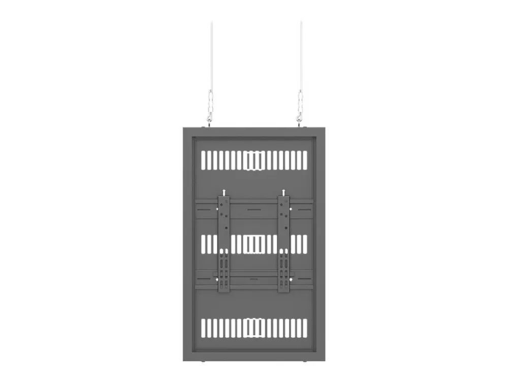 Multibrackets M Pro Series - Indelukke - for digitalt skiltepanel - ledning, small - stål - sort - skærmstørrelse: 32