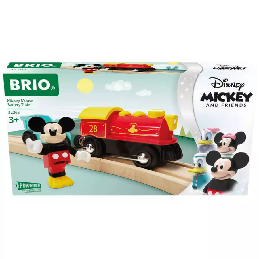 Brio Batteriebetriebener Micky Maus Zug bunt