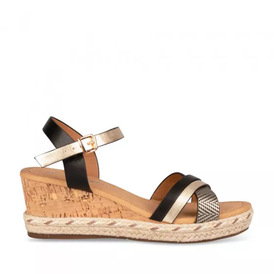 Sandales NOIR LADY GLAM