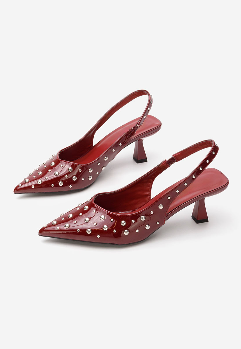 Chaussures à petit talon bordeaux Trassie