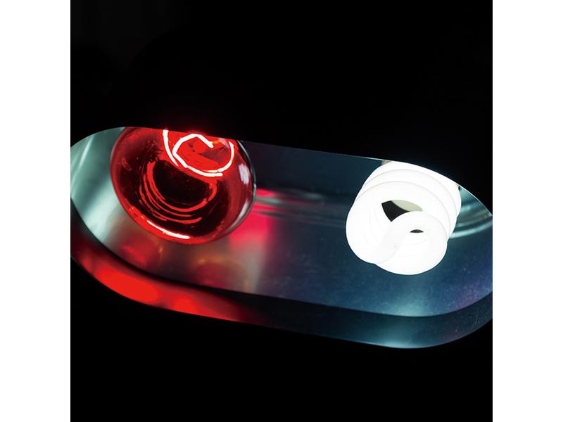 Repti Planet Reflektorlampe Dual Dome 14 cm 2 x 150 W Doppellampe mit Keramiksockel und angeschlossenem Reflektor und Belüftungsöffnungen
