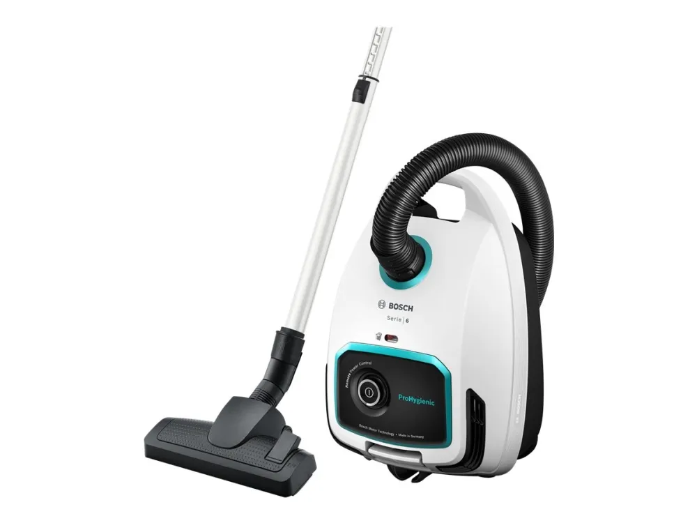 Bosch Serie | 6 ProHygienic BGL6HYG1 - Støvsuger - beholder - pose - hvid/sort