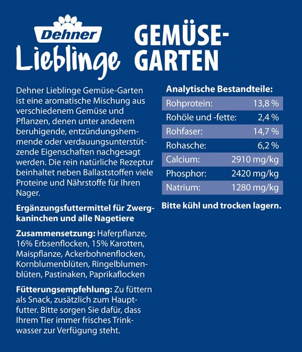 Dehner Lieblinge Gemüse-Garten, 6x150 g