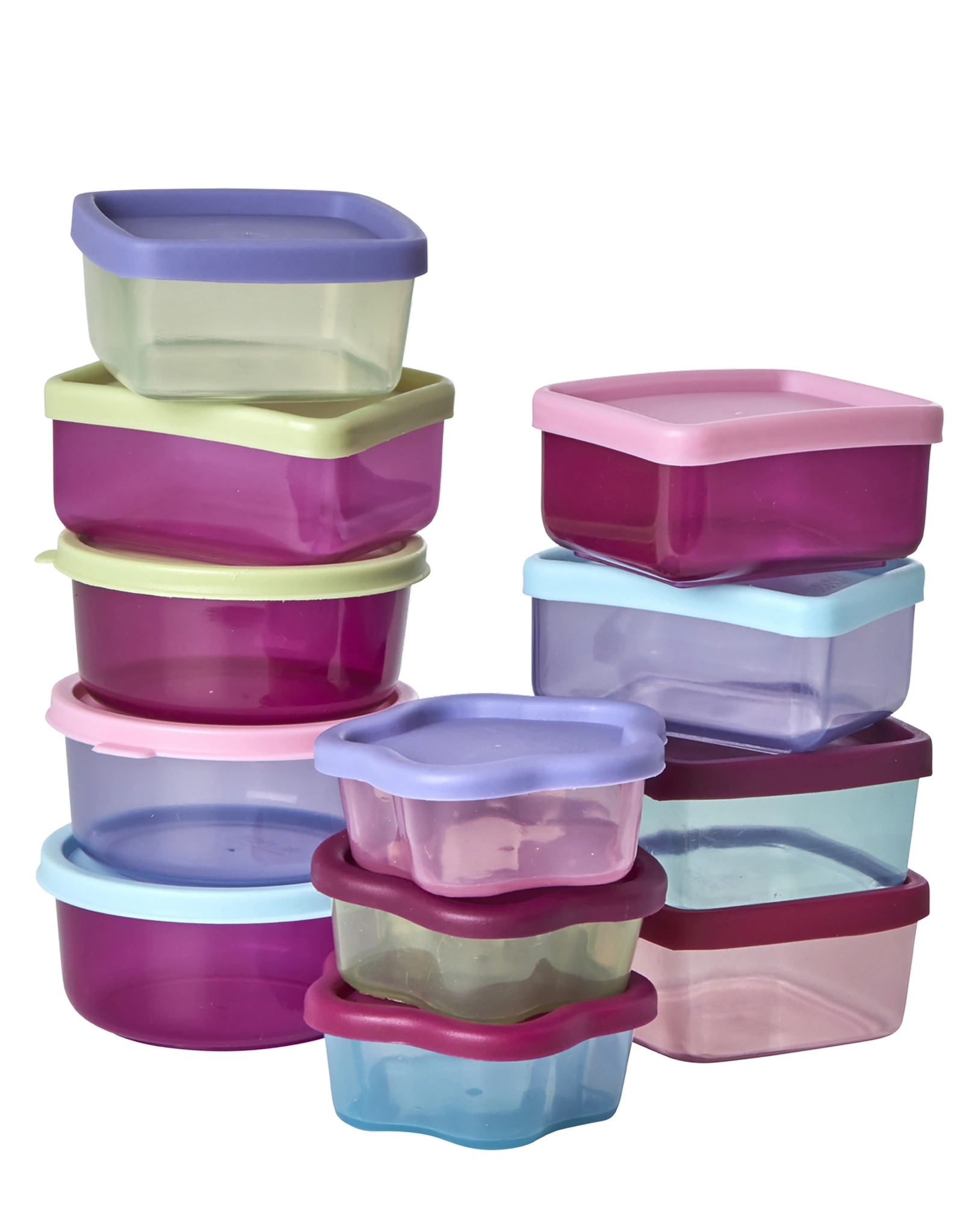 Snackbox FOOD KEEPERS small 12-teilig in purple