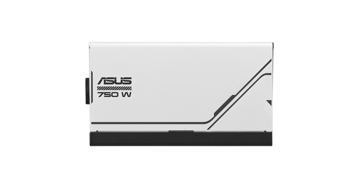 ASUSPrime Gold modulaire 750 watt voeding   (Wit, 1x 12V-2x6, 3x PCIe)