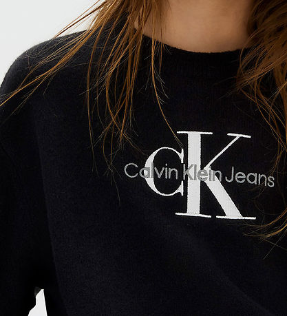 Calvin Klein Bluse - Monologo - Schwarz