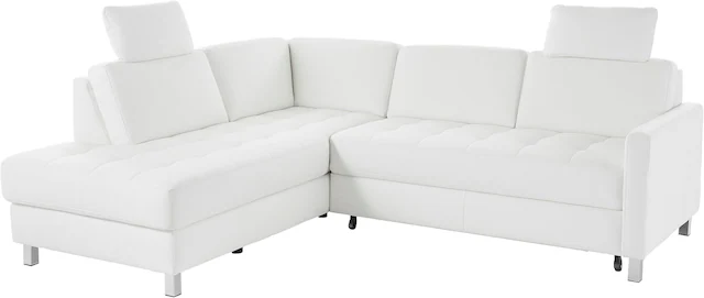 sit&more Ecksofa »Pablo L-Form« wahlweise mit Bettfunktion