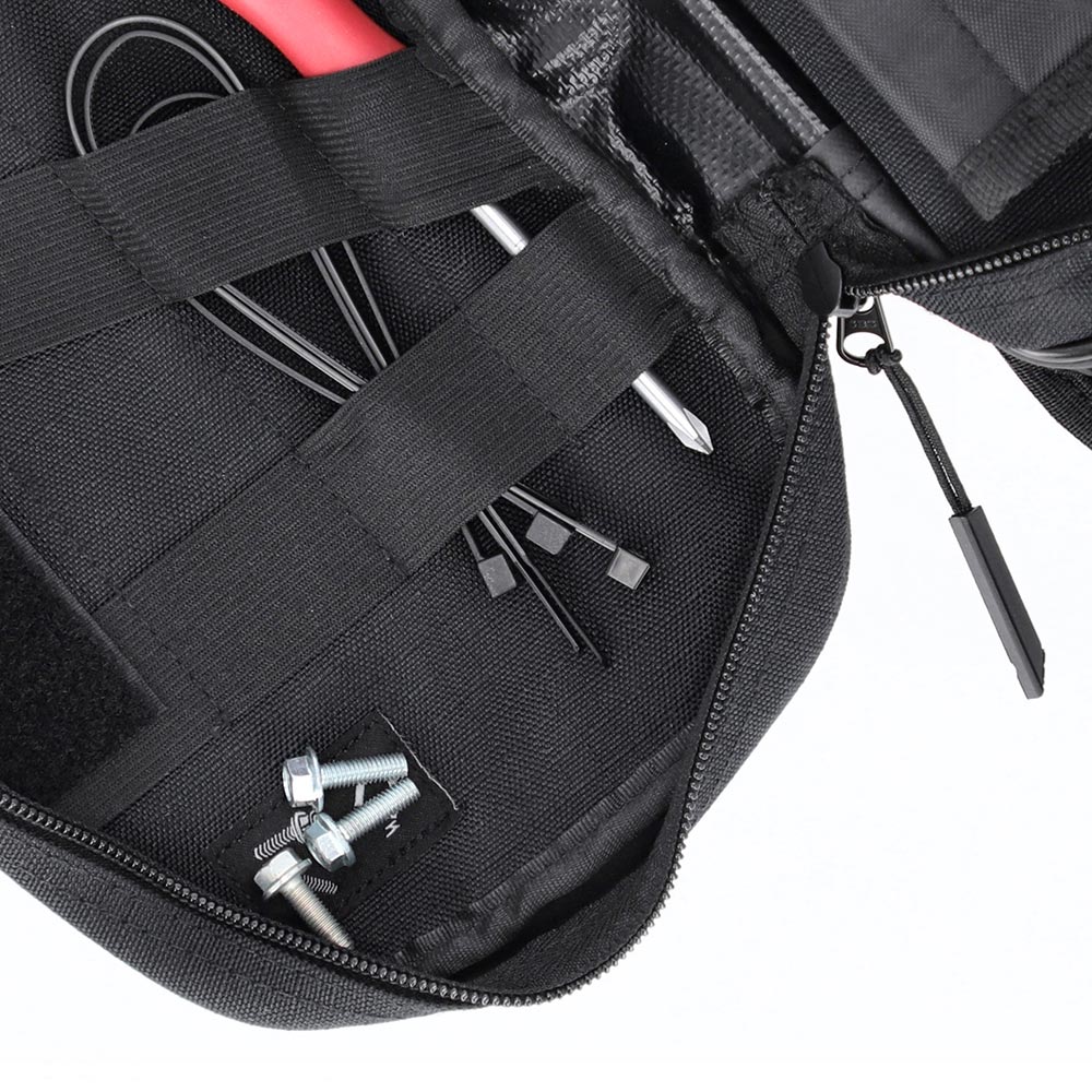 Acerbis - Sacoche banane Dromy Logo Noir / Blanc