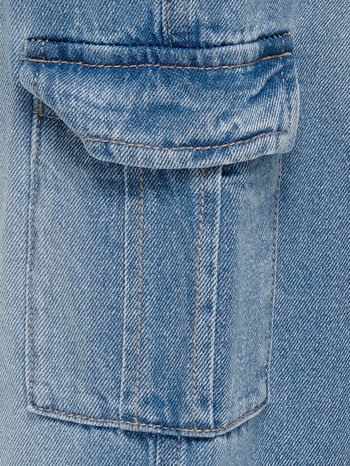KOGHARMONY Weiter Beinschnitt Jeans Light Blue Denim