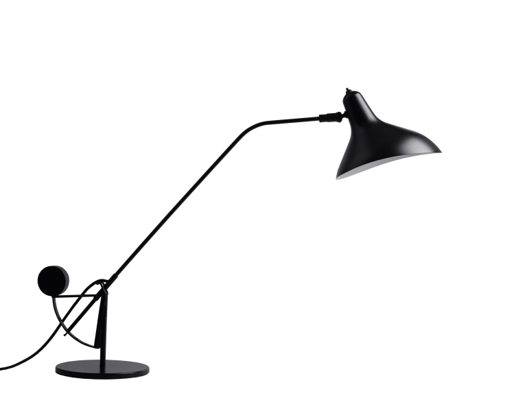 DCW éditions Mantis BS3 bureaulamp zwart