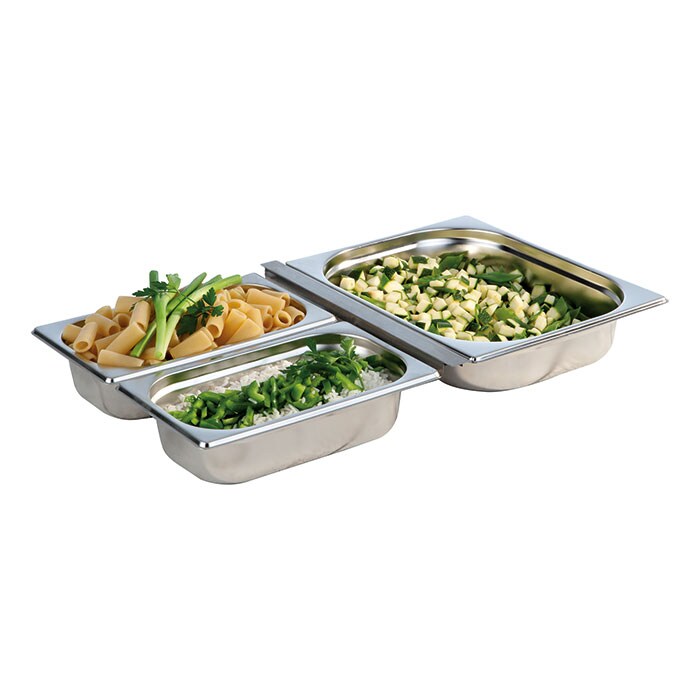 GN-Behälter-Set 4-teilig Edelstahl