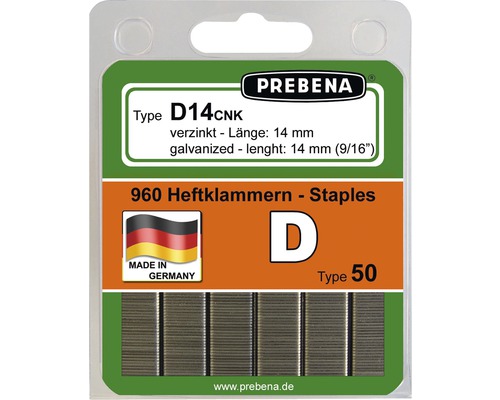 Nietjes Prebena Type D14CNK-B 960 st.