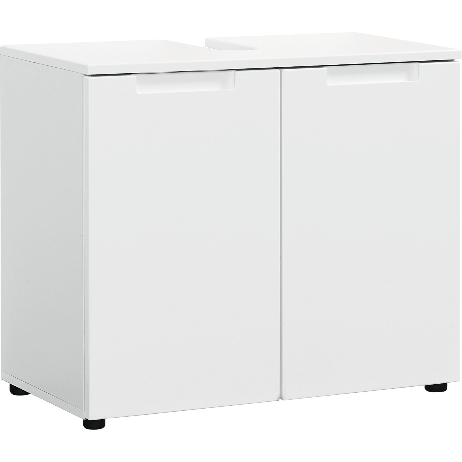 Lavaboy Mailand Dekor weiss Hochglanz 70 x 60 x 35 cm