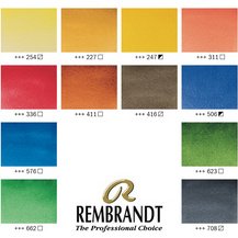 ROYAL TALENS REMBRANDT Kit aquarelle, tubes