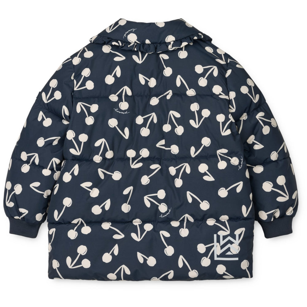 Køb LIEWOOD Cherry Blossom / Classic Navy Anemone Long Jakke