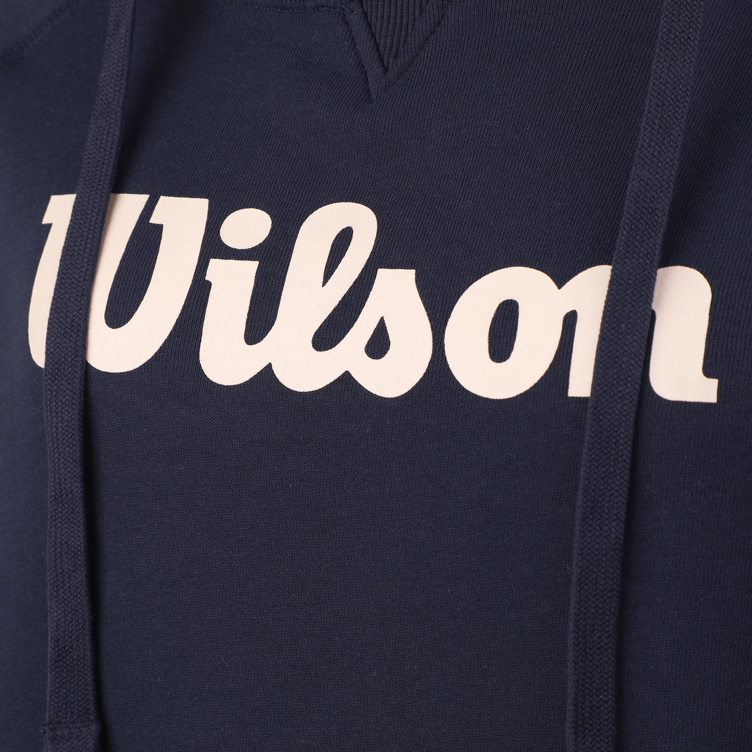 Wilson Script Sweat À Capuche Femmes - Bleu