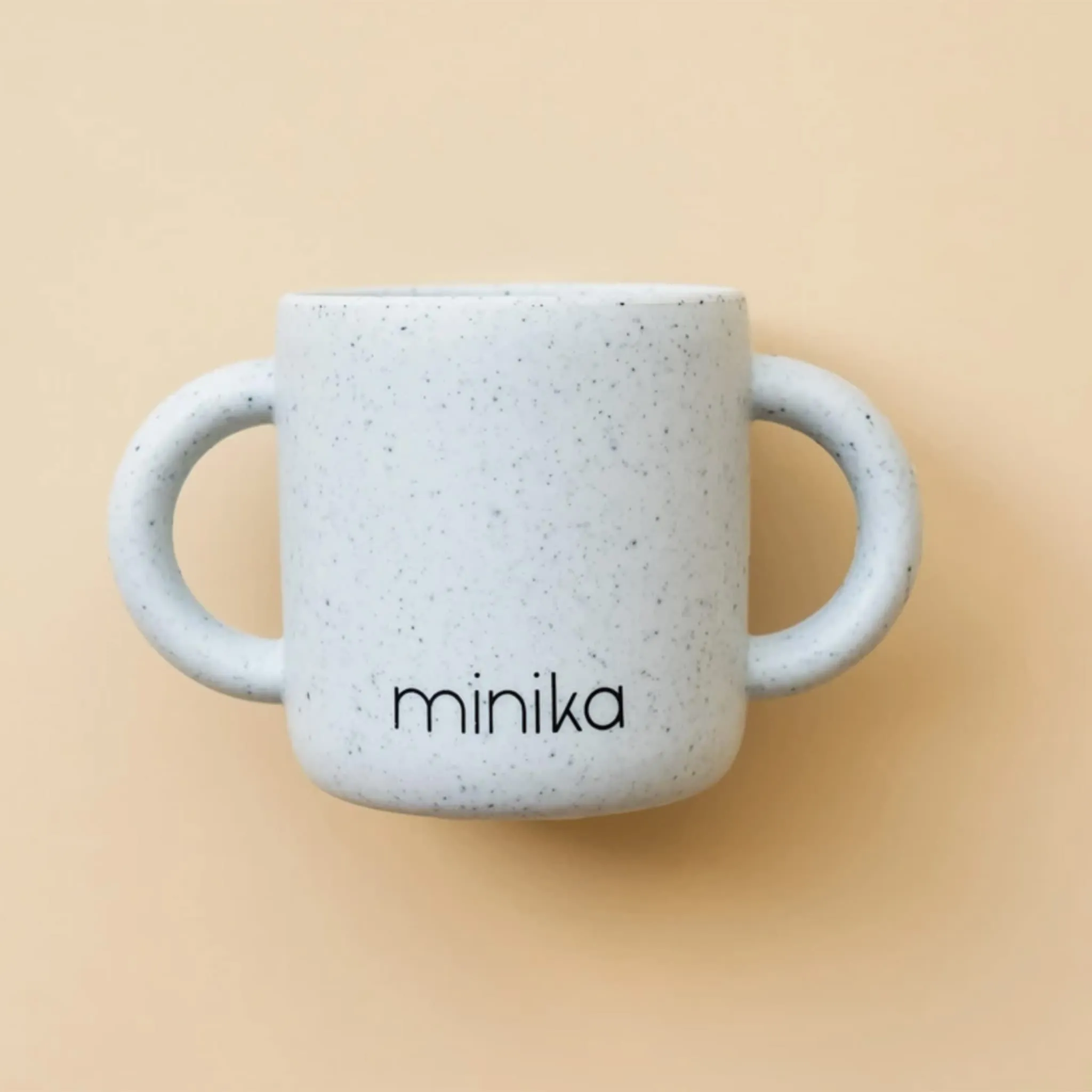 Minika Tasse d'Apprentissage en Silicone avec Poignées