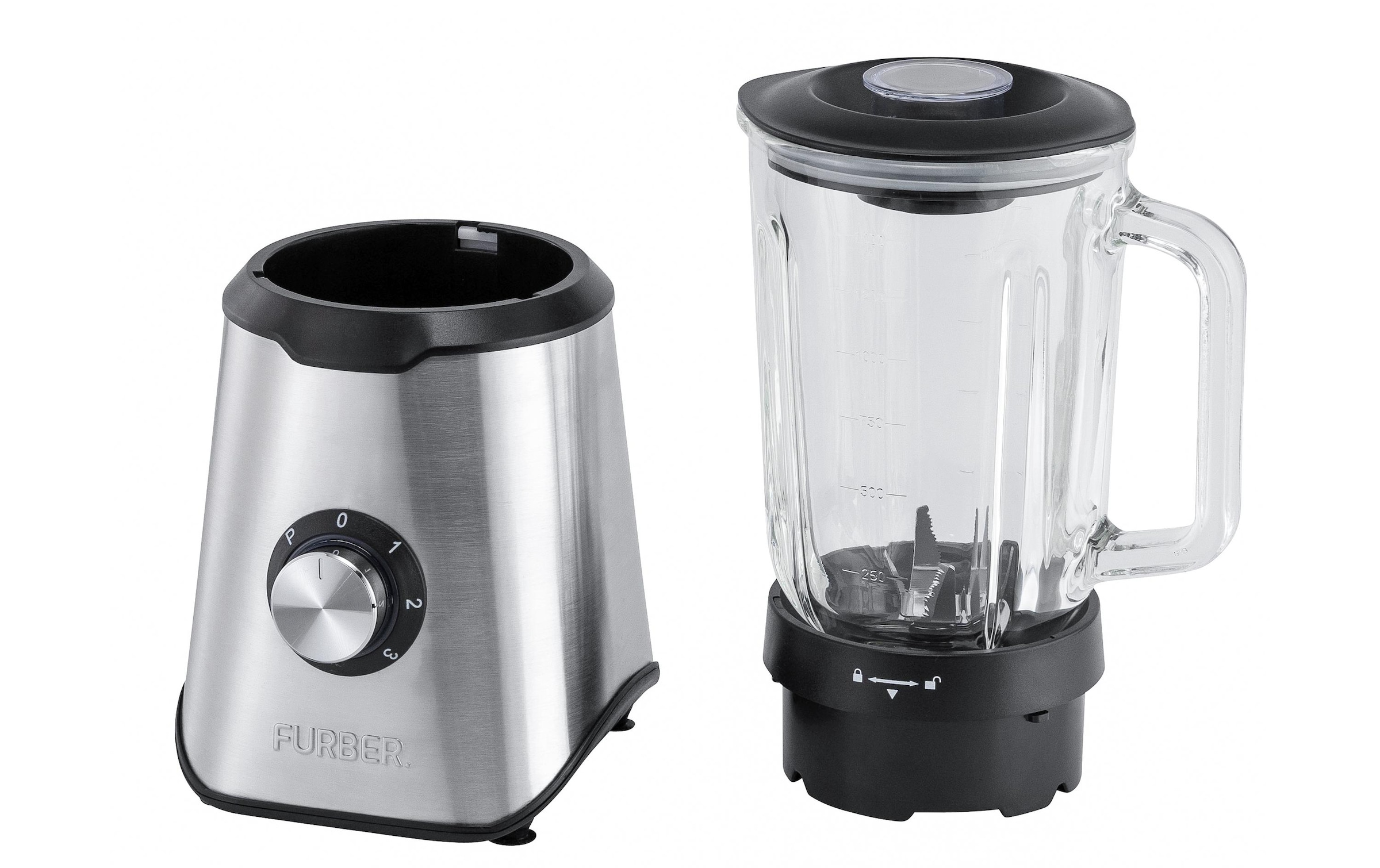 FURBER Standmixer »Crusher 800 W« 800 W