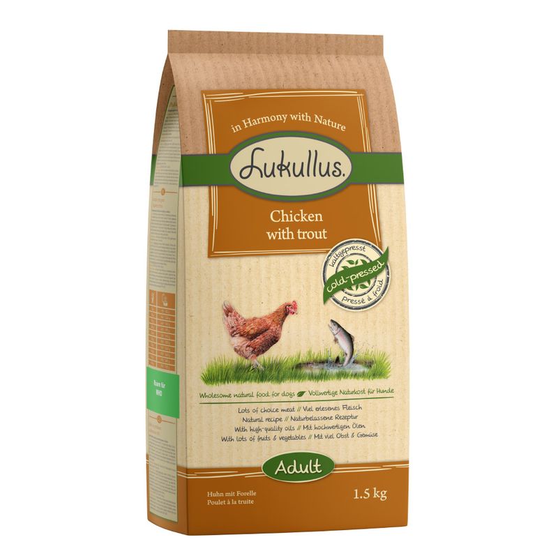 Lukullus poulet, truite
