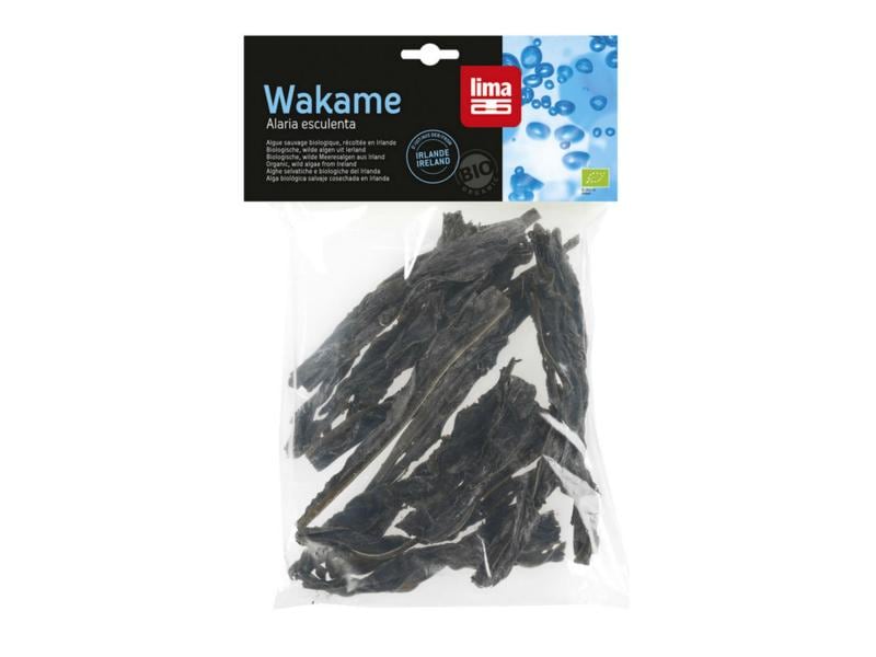 Lima Bio  Algen Wakame Beutel 40 g Bio Algen Wakame
