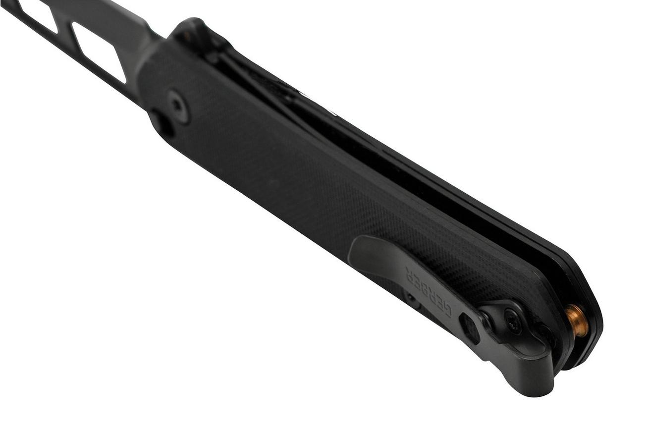 Gerber Spire Assisted 1067368 Black G10, D2, zakmes