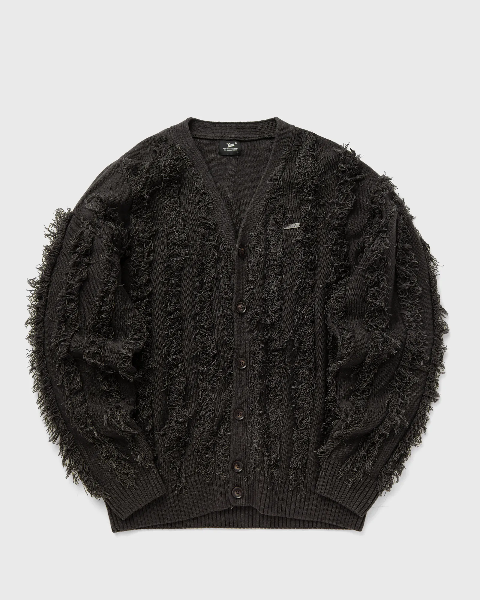 PATTA Fringed Knitted Cardigan