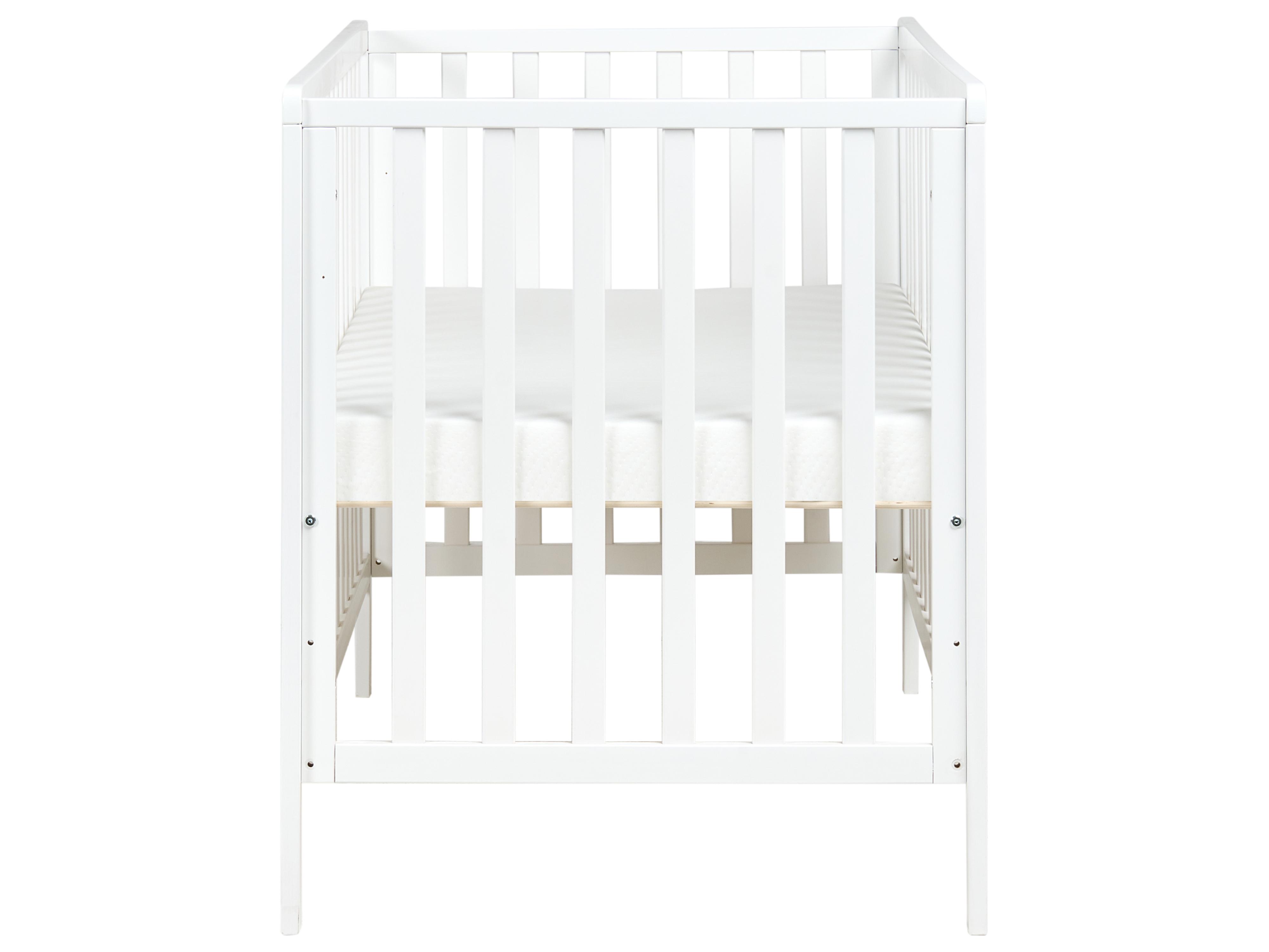 Babybedje Dennenhout KIAMA 70 x 130 cm Wit