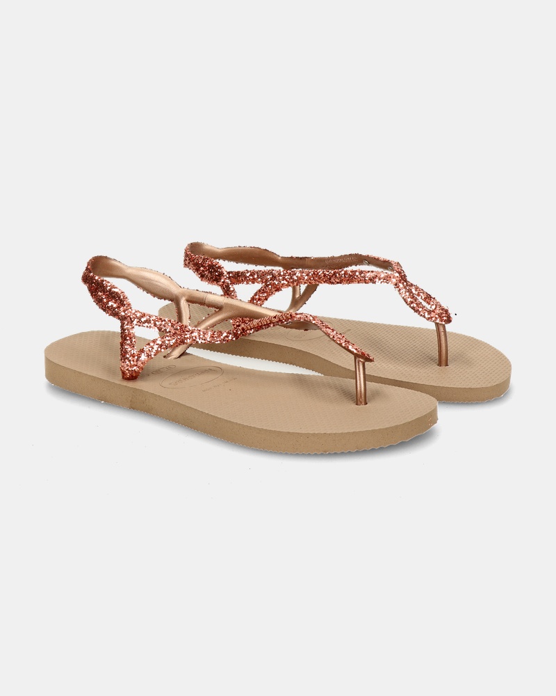 Havaianas Luna Premium Sandalen  - goud