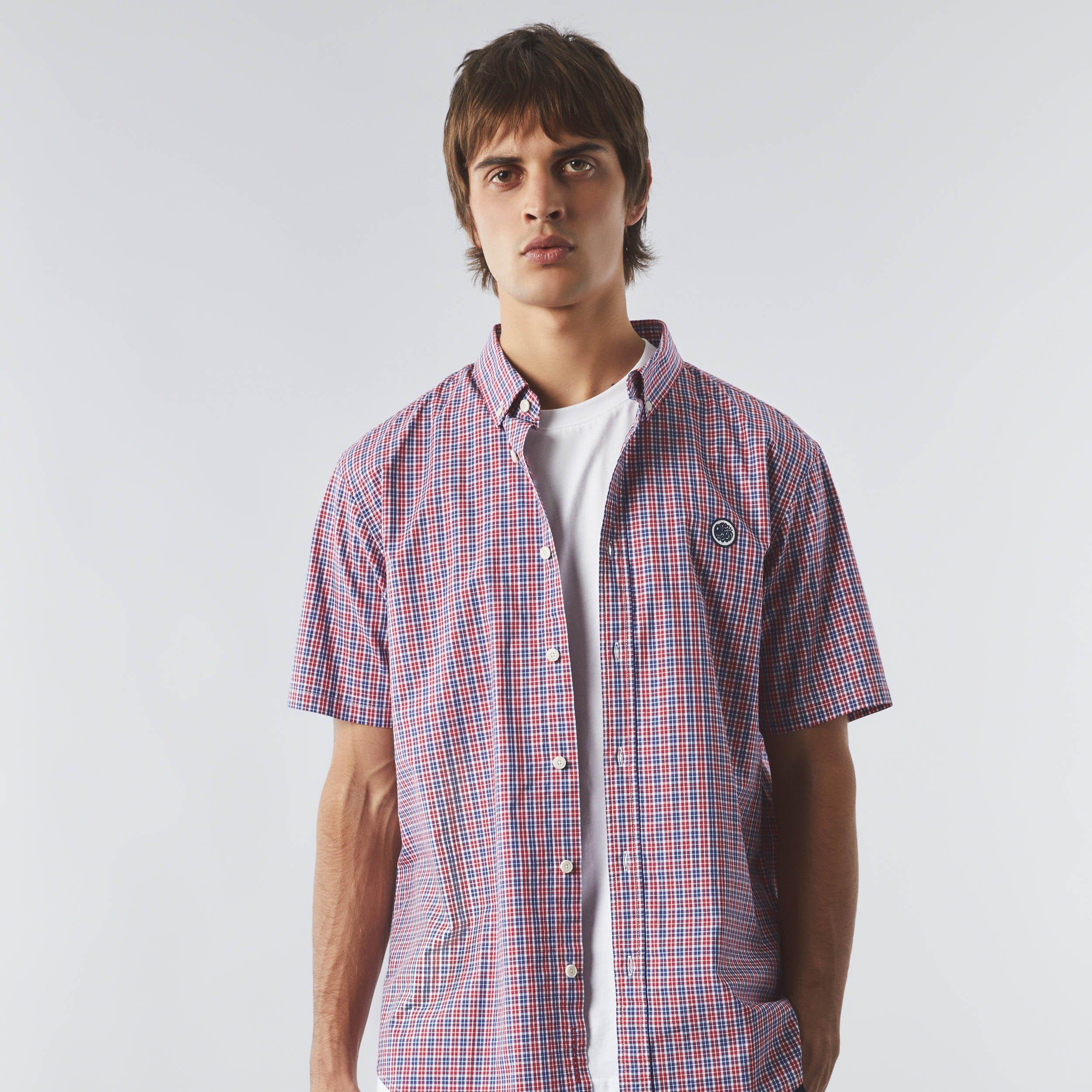 Pretty Green PG Check SS Shirt Sn99