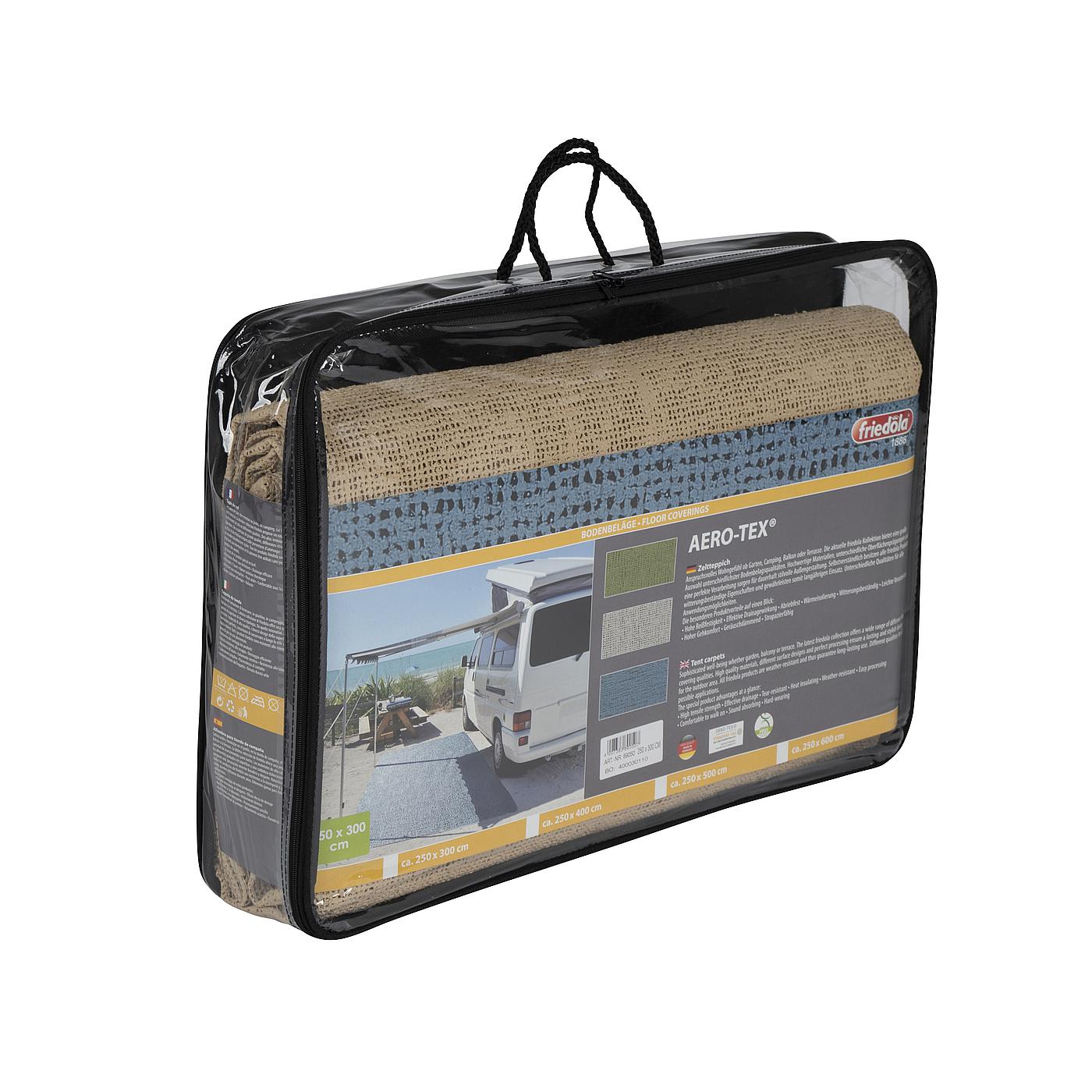 Bo-Camp Aerotex 500 x 250 cm beige tenttapijt