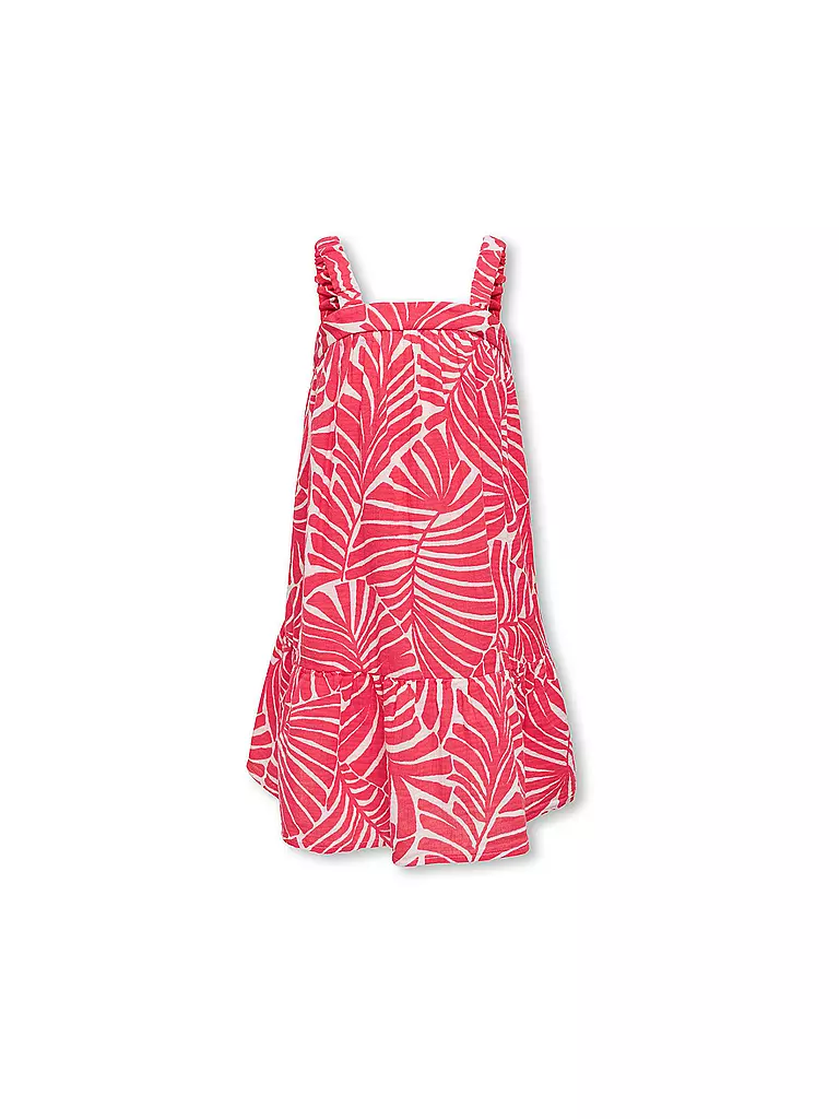 ONLY Mädchen Kleid KOGTHYRA MEXICANA koralle