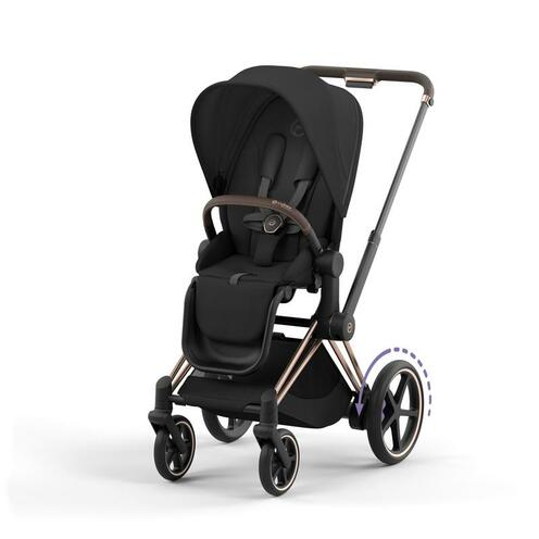 Poussette e-PRIAM Rosegold Sepia Black 2023 - CYBEX