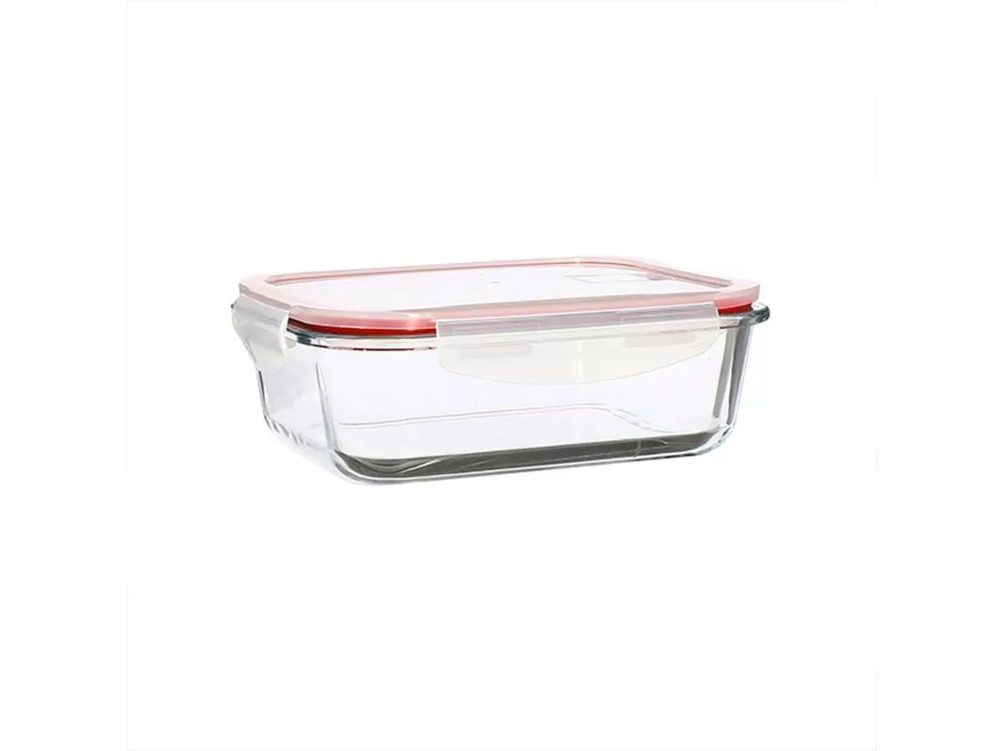 Menastyl - Lot 6 Boites Hermetiques Clementine Rectangles 1040ml En Verre