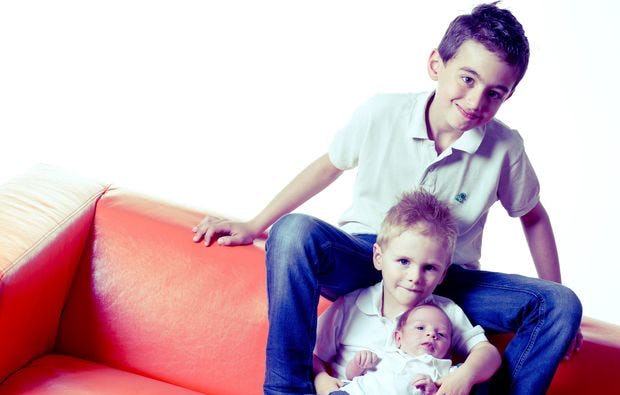 Kinder-Fotoshooting in Edt bei Lambach