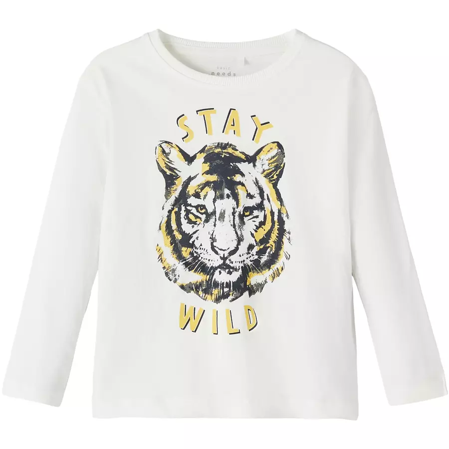 name it Langarmshirt Nmmvagno White Alyssum