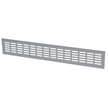 Sanivesk ventilatiestrip aluminium geanodiseerd 50x8 cm