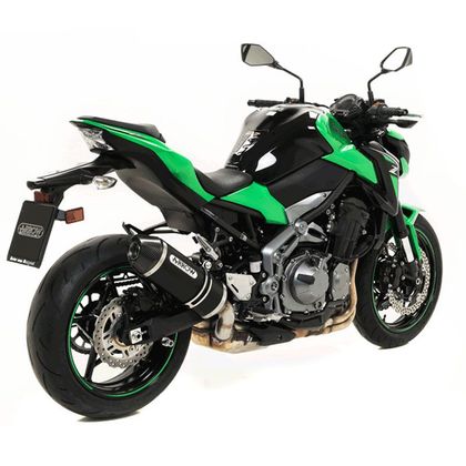 Silencieux Arrow Alu Dark Race-tech embout carbone