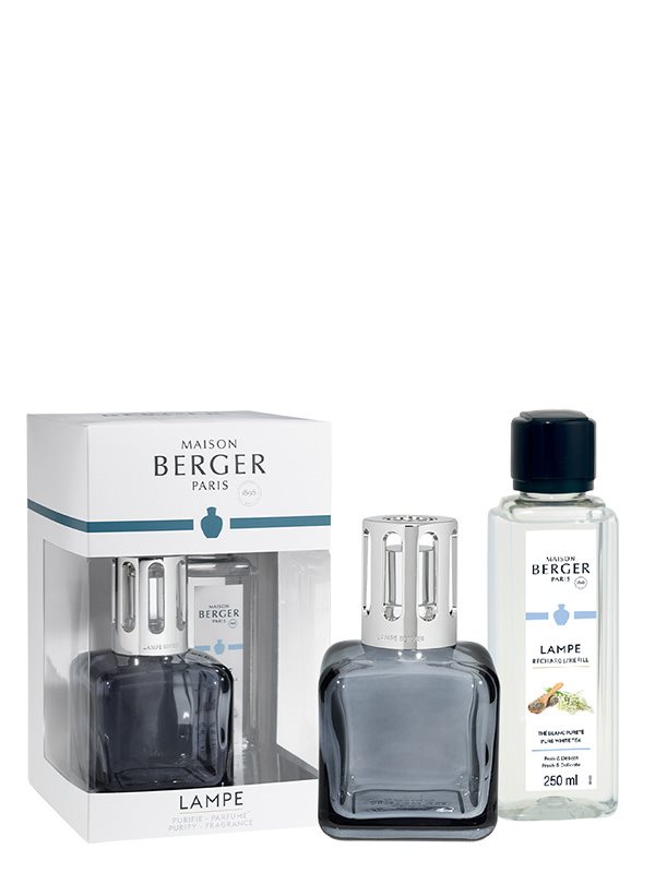 MAISON BERGER Lampe Glaçon grise 1 Stk