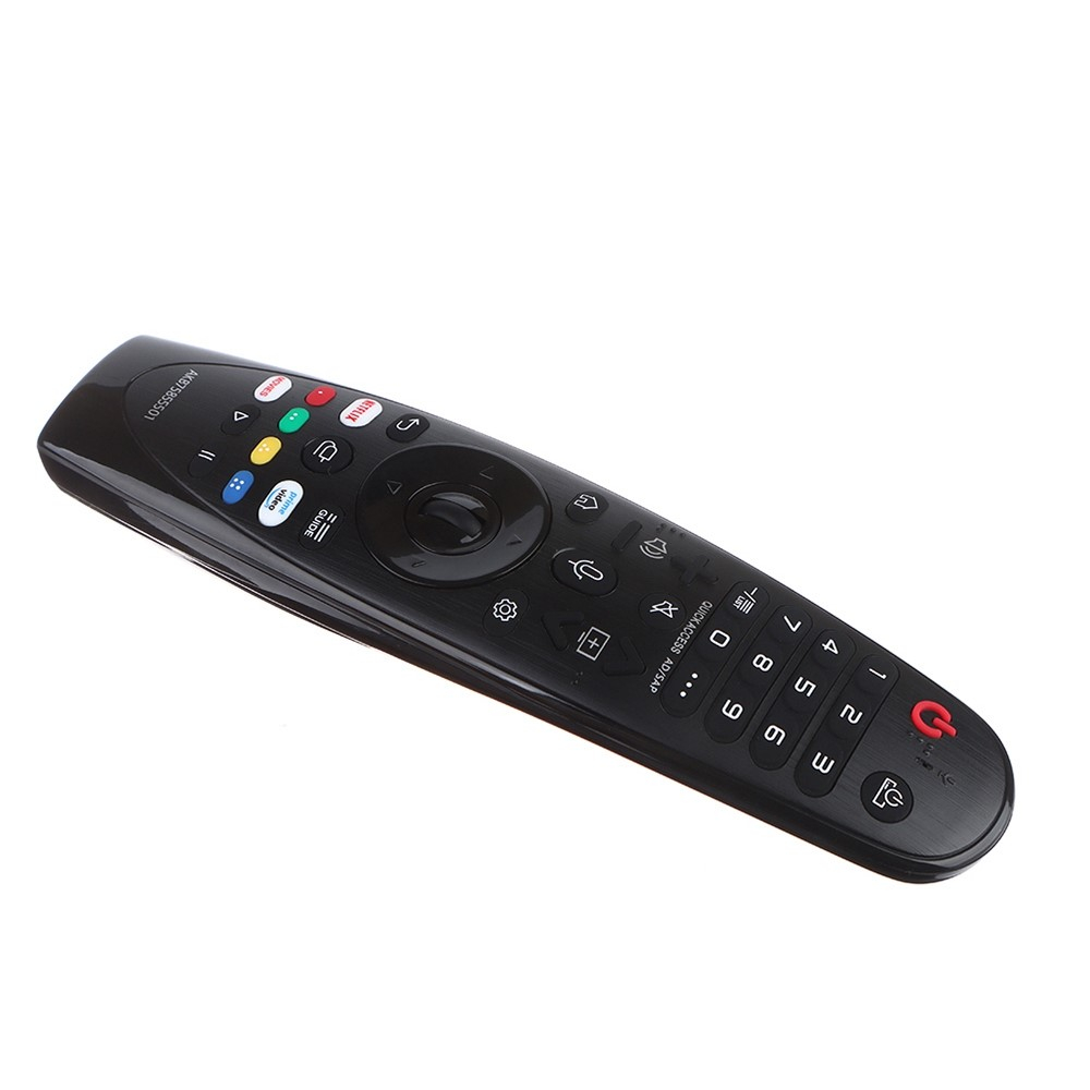 Universal Ersatz Fernbedienung mit 39 Tasten für LG Smart TV Geräte   Netflix / Amazon Prime Taste (LCD / LED / 3D) - Schwarz