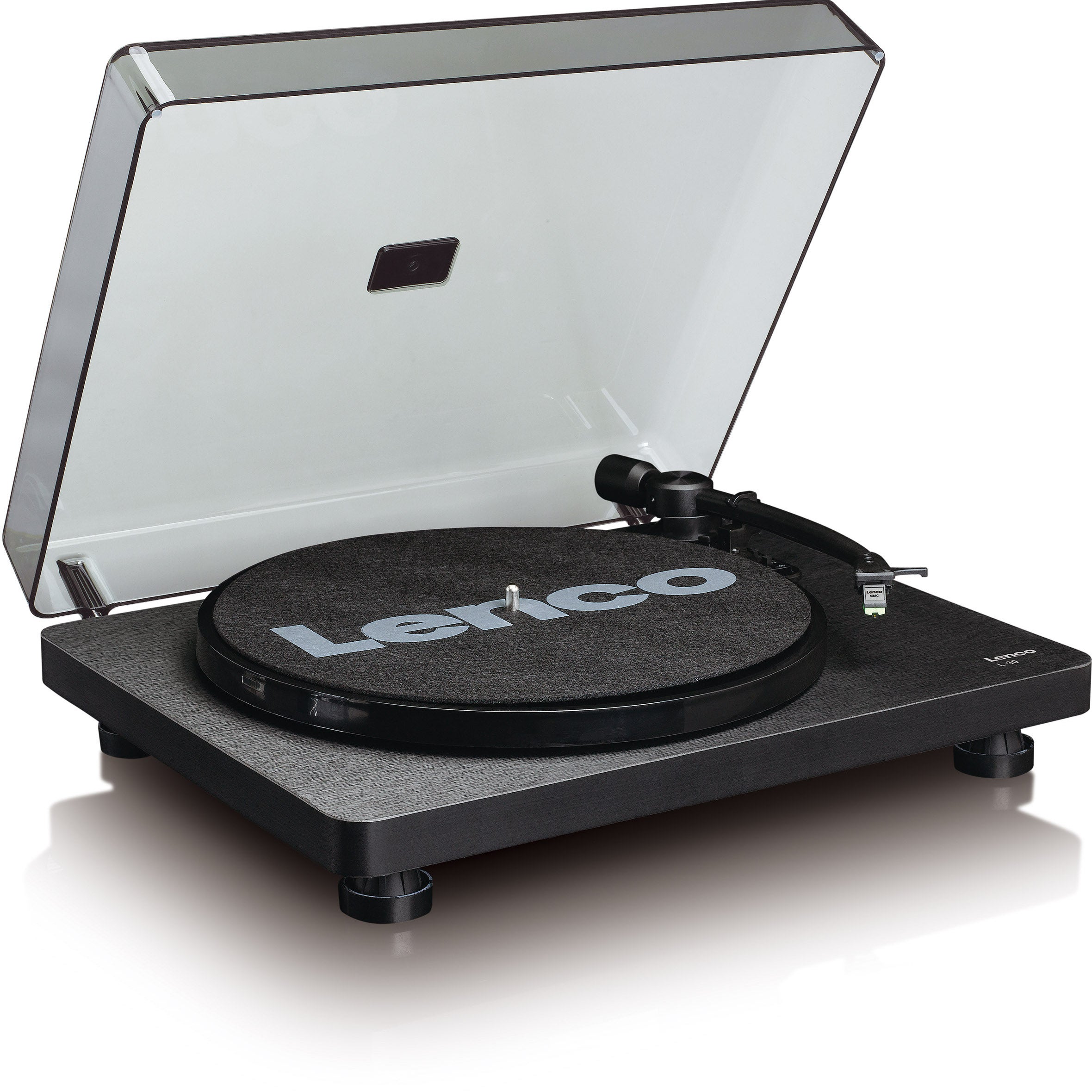 Lenco L-30 Black USB platenspeler