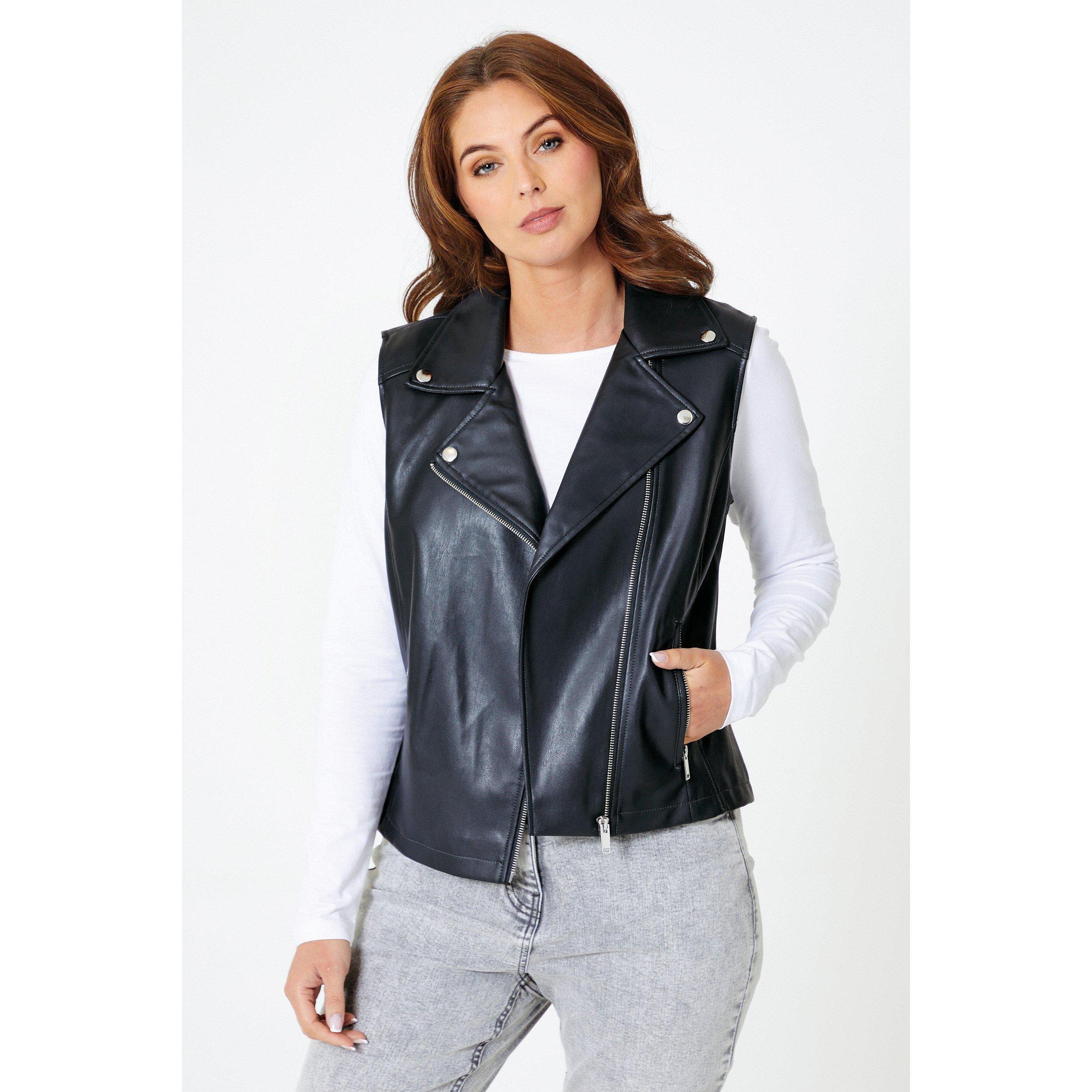 Be You Ladies Biker Gillet